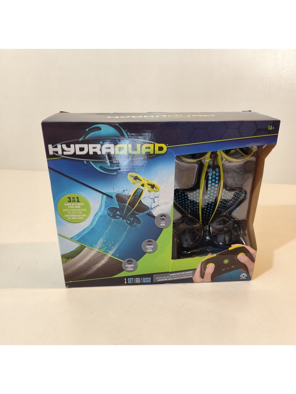 HydraQuad 3-in-1 Cross breed Air To Water Trick Drone Wowwee